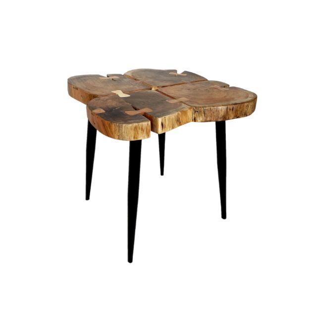 WOODEN SLICE SINGLE COFFEE TABLE