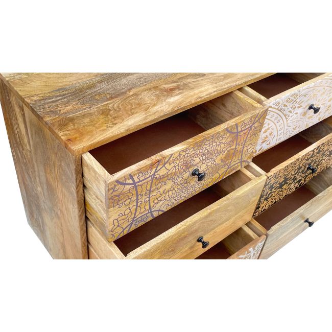 WOODEN CHEST DRAWER